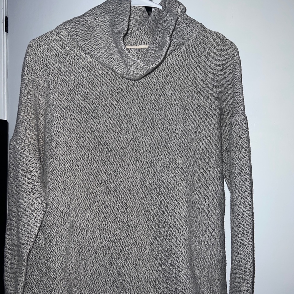 Gray TurtleNeck Sweater